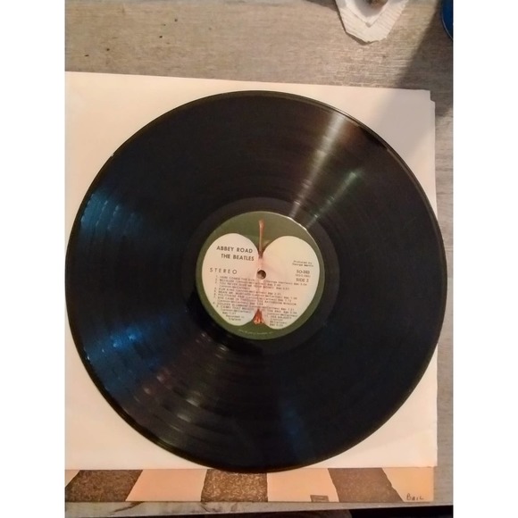 The BEATLES "Abby Road" Vinyl Album! Apple 1969 (SO-383) Vintage Press - Picture 5 of 6